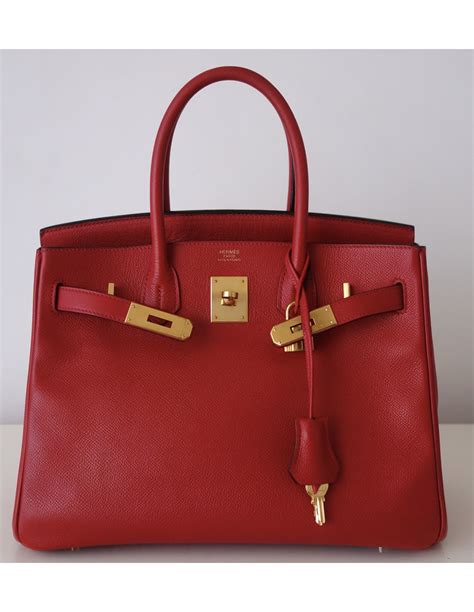 sac hermes birkin rouge|sac hermes birkin 35 prix.